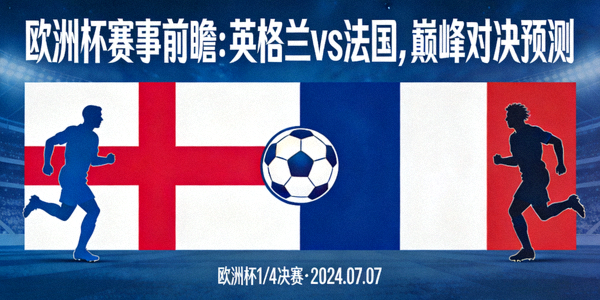 欧洲杯赛事前瞻：英格兰 vs 法国，巅峰对决预测